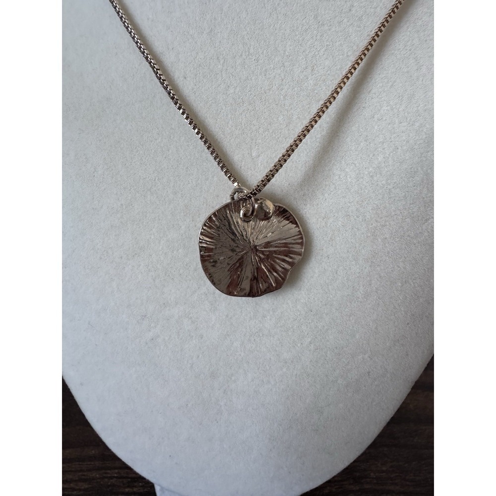 Nugget Necklace Gold Plated 25" Inches Adjustable Clasp Excellent Condition - Picture 4 of 6